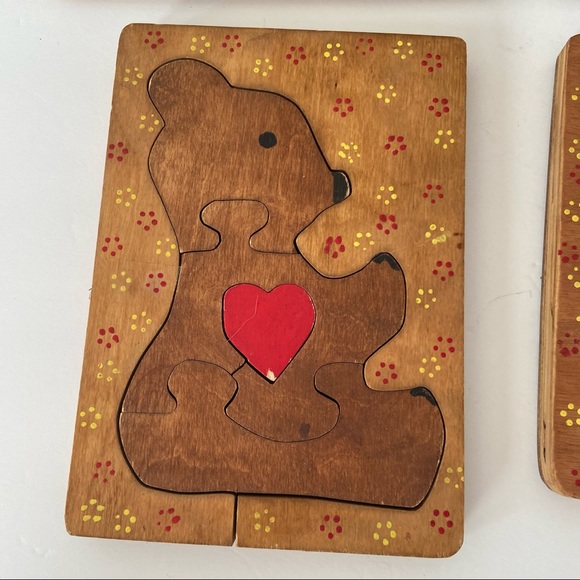 Vintage wooden puzzle - Picture 6 of 6